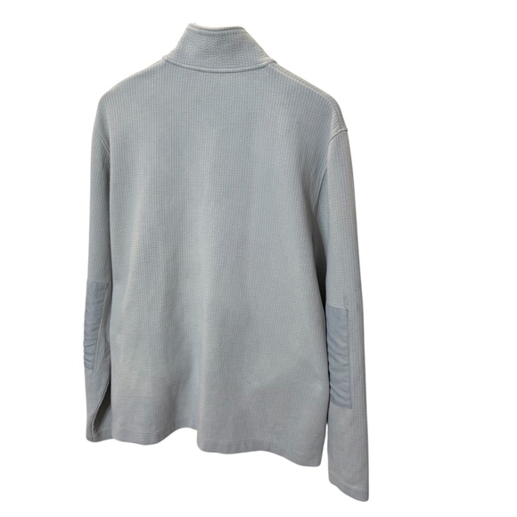 Ted Baker London Pleaded Patch Sleeves Double Full Zip Up Jacket - Picture 2 of 15